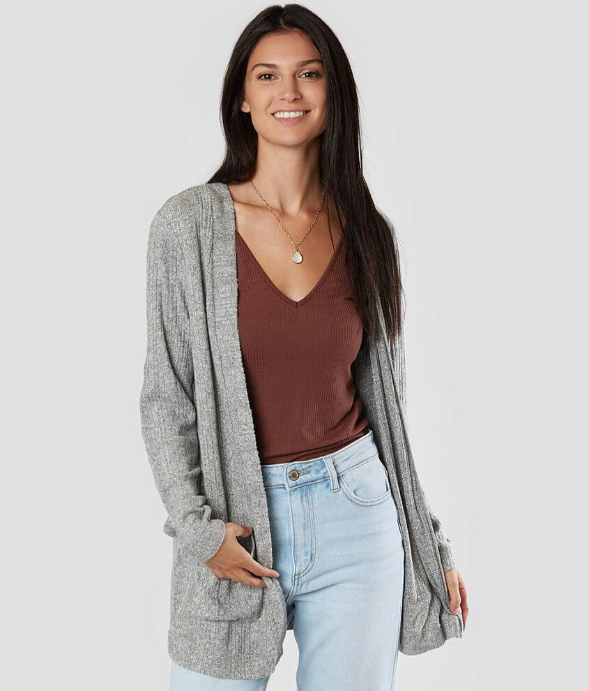Daytrip Ribbed Cardigan Sweater