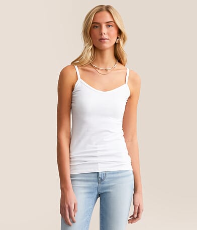 BKE core X-Long Two Way Tank Top front view