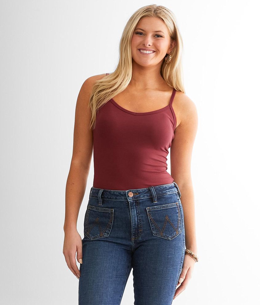 Camisole Crop Top - Red - Ladies