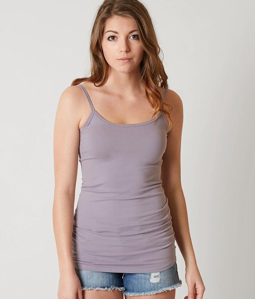 BKE core X-Long Two Way Tank Top front view