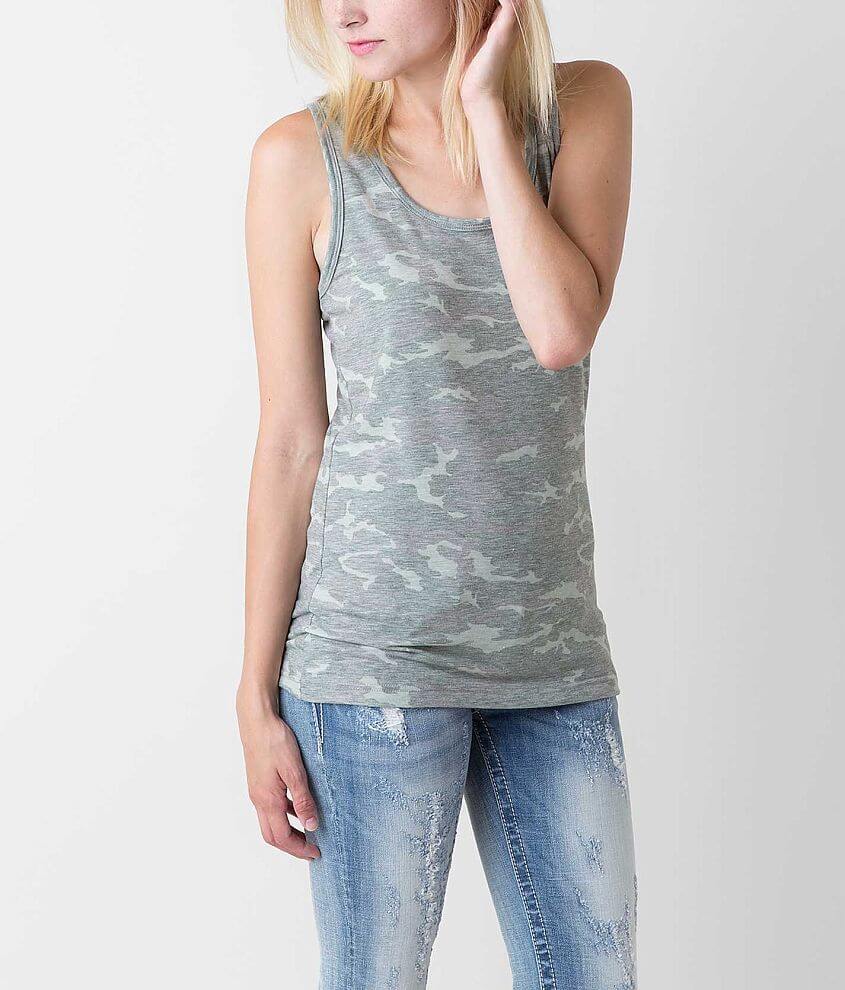 BKE Camo Tank Top front view