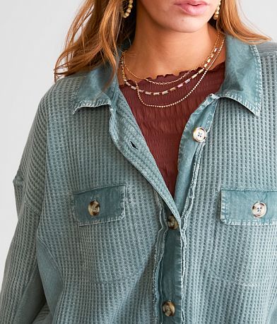 BKE Waffle Knit Thermal Shirt MISC_DETAIL_1