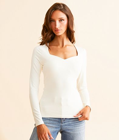 Buckle Black Shaping &amp; Smoothing Top FULL_LEFT_SIDE