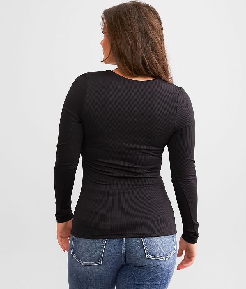 Shaping & Smoothing Ribbed Top