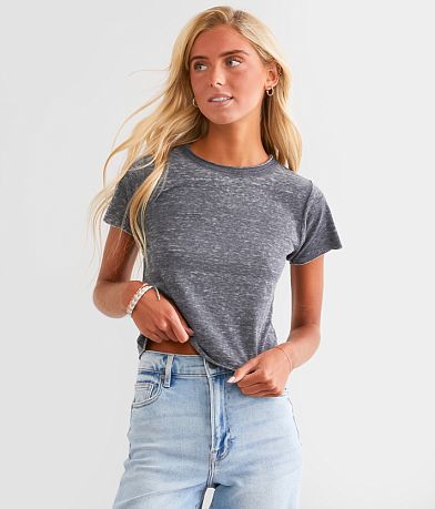 FITZ + EDDI Burnout T-Shirt front view