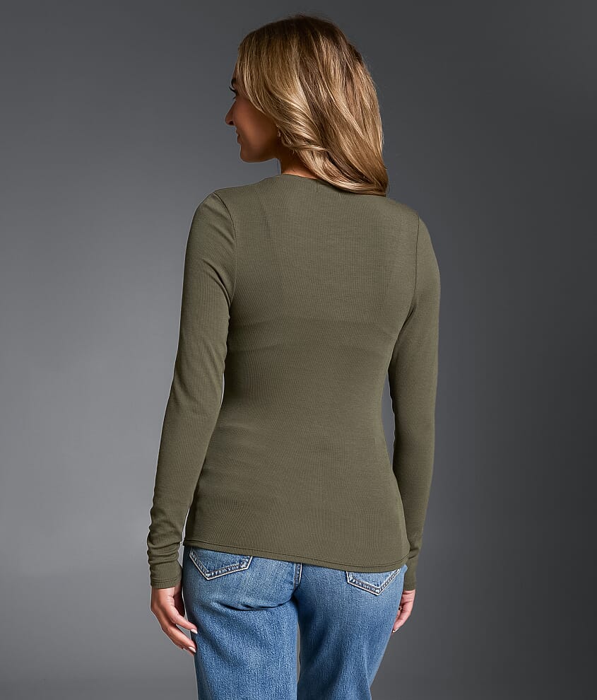Zoey Ribbed Top - thumbnail 2