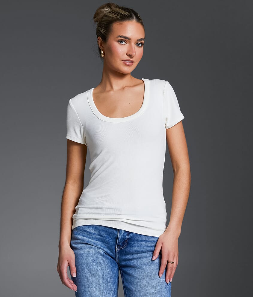 Zoey Ribbed Top - thumbnail 6
