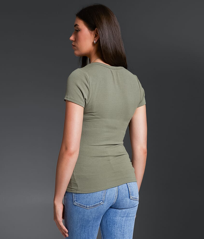 Zoey Ribbed Top - thumbnail 3