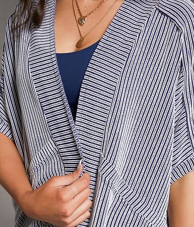 BKE Ribbed Cocoon Cardigan MISC_DETAIL_1