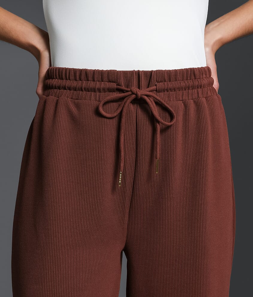 Ribbed Wide Leg Pant - thumbnail 5
