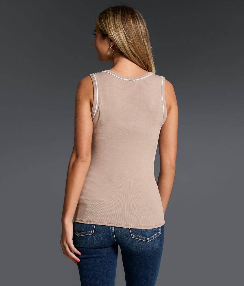 Zoey Ribbed Tank Top - thumbnail 6