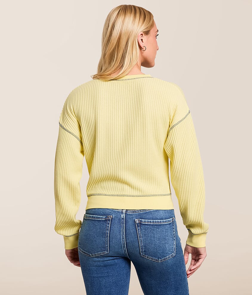 Waffle Knit Top - thumbnail 3