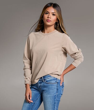 BKE Washed T-Shirt front view