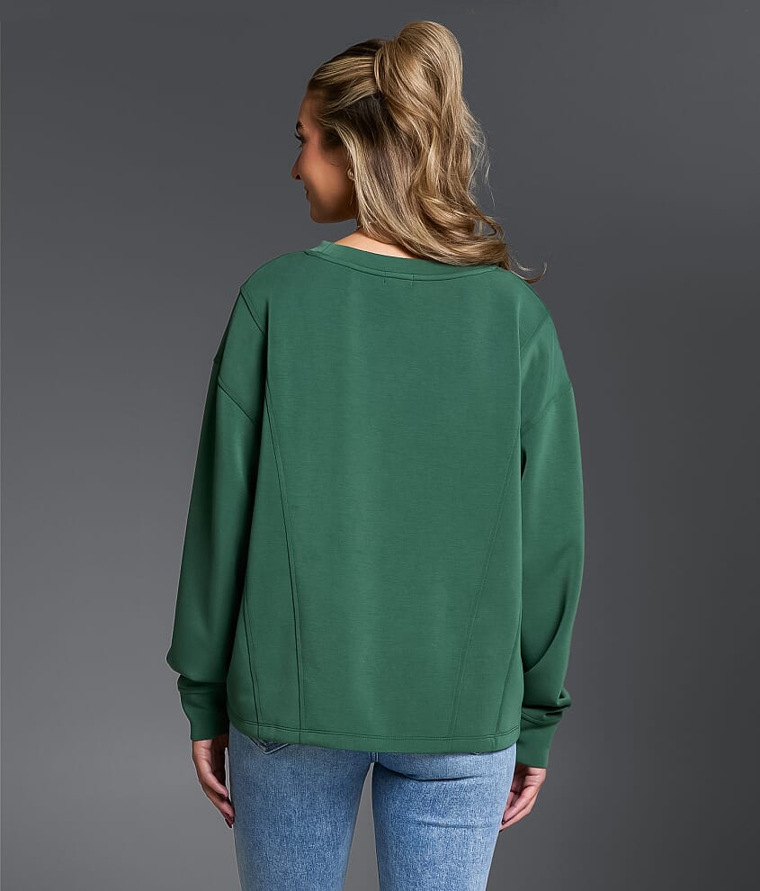 Pieced Seam Pullover