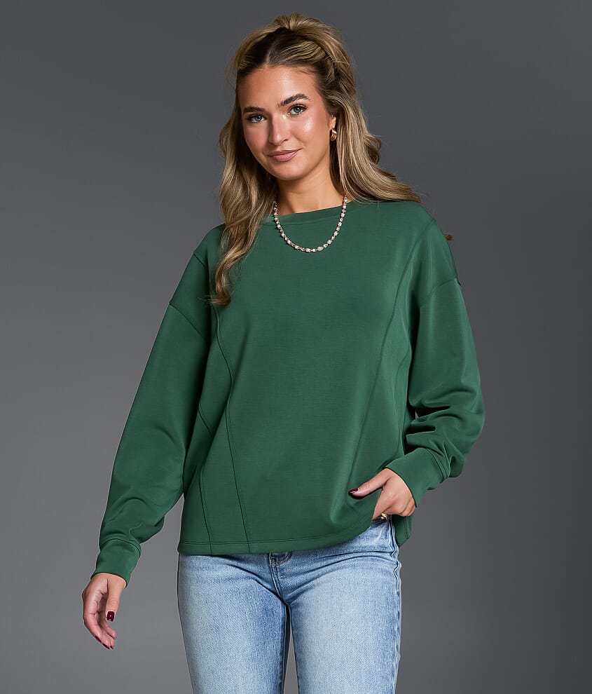 Pieced Seam Pullover