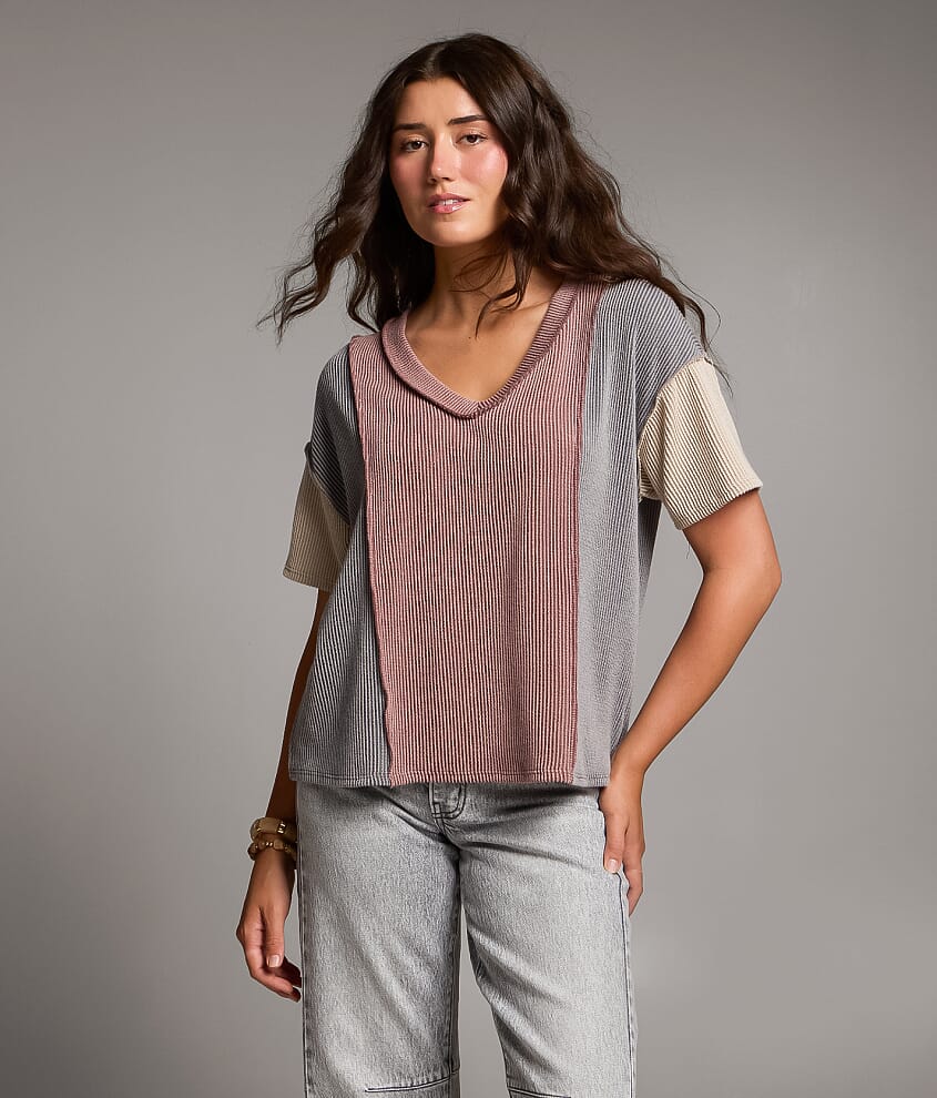 Color Block Top - thumbnail 2