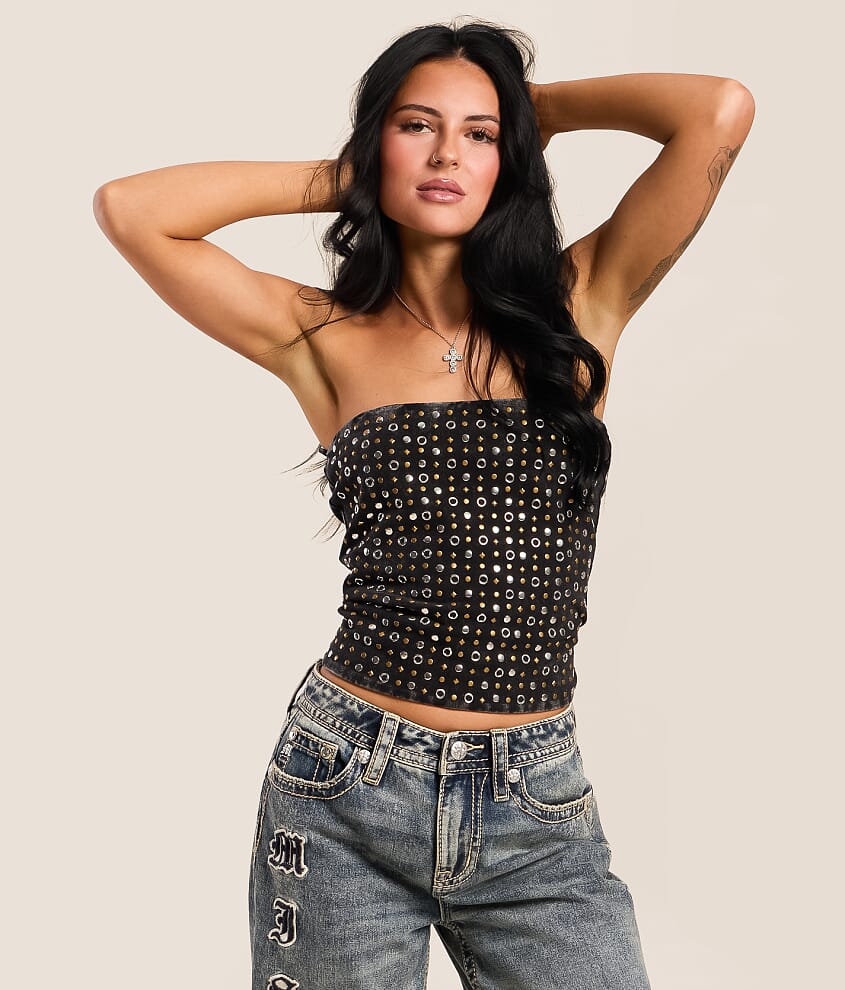 Studded Tube Top