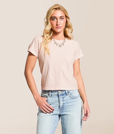 Gilded Intent Peach Baby T-Shirt front view