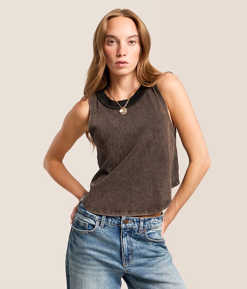 Washed Tank Top