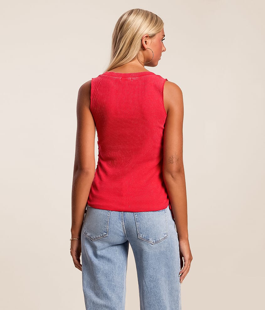 Grommet Tank Top