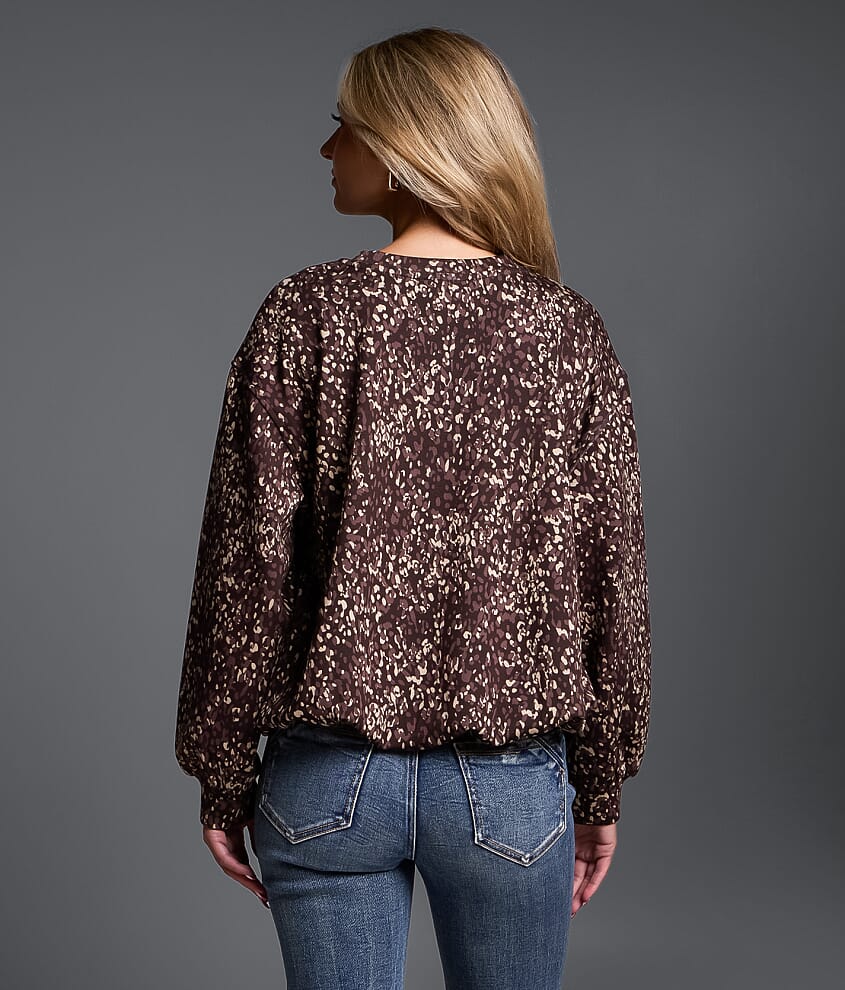 Bubble Hem Pullover - thumbnail 2