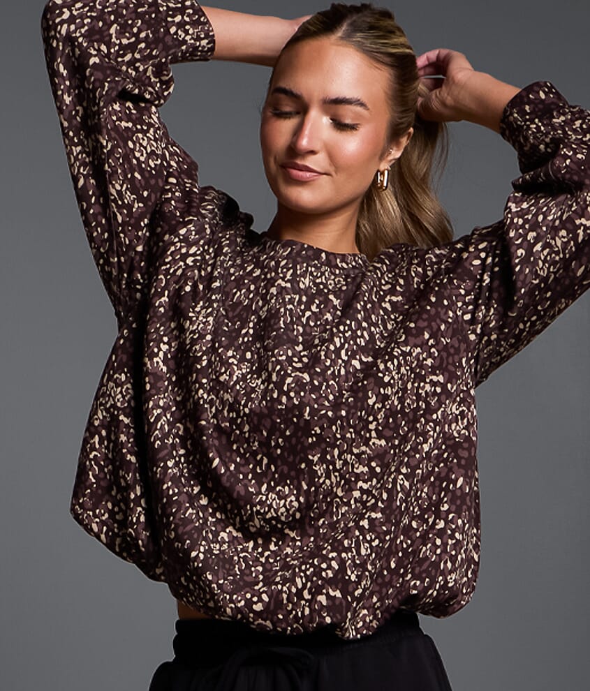 Bubble Hem Pullover - thumbnail 4