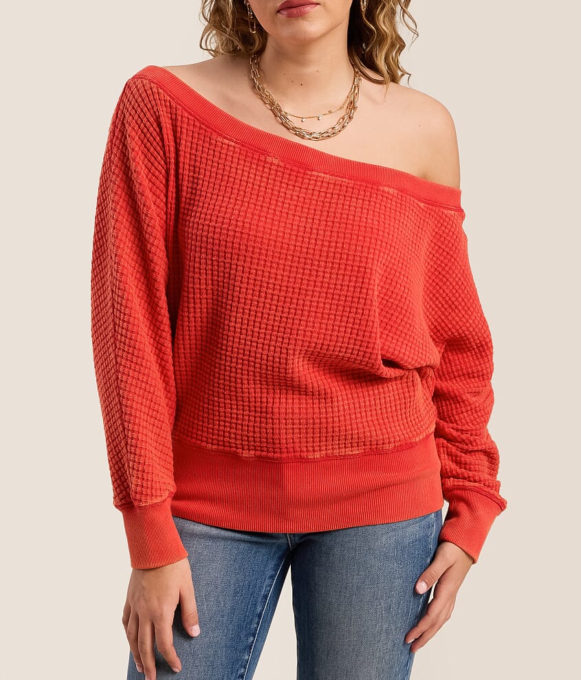 Washed Waffle Top - thumbnail 4