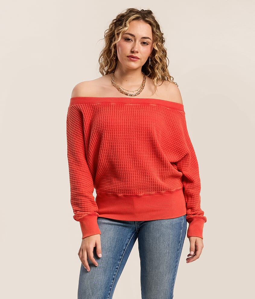 Washed Waffle Top - thumbnail 2