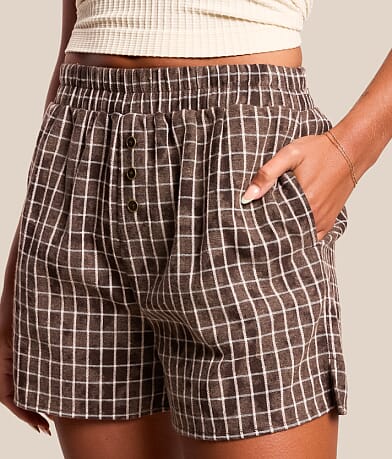 Plaid Washed Boxer Short thumbnail 6
