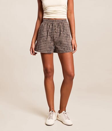 Plaid Washed Boxer Short thumbnail 2