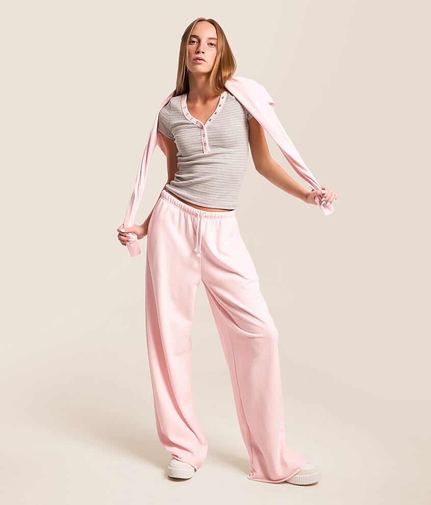 Low Slung Wide Leg Pant