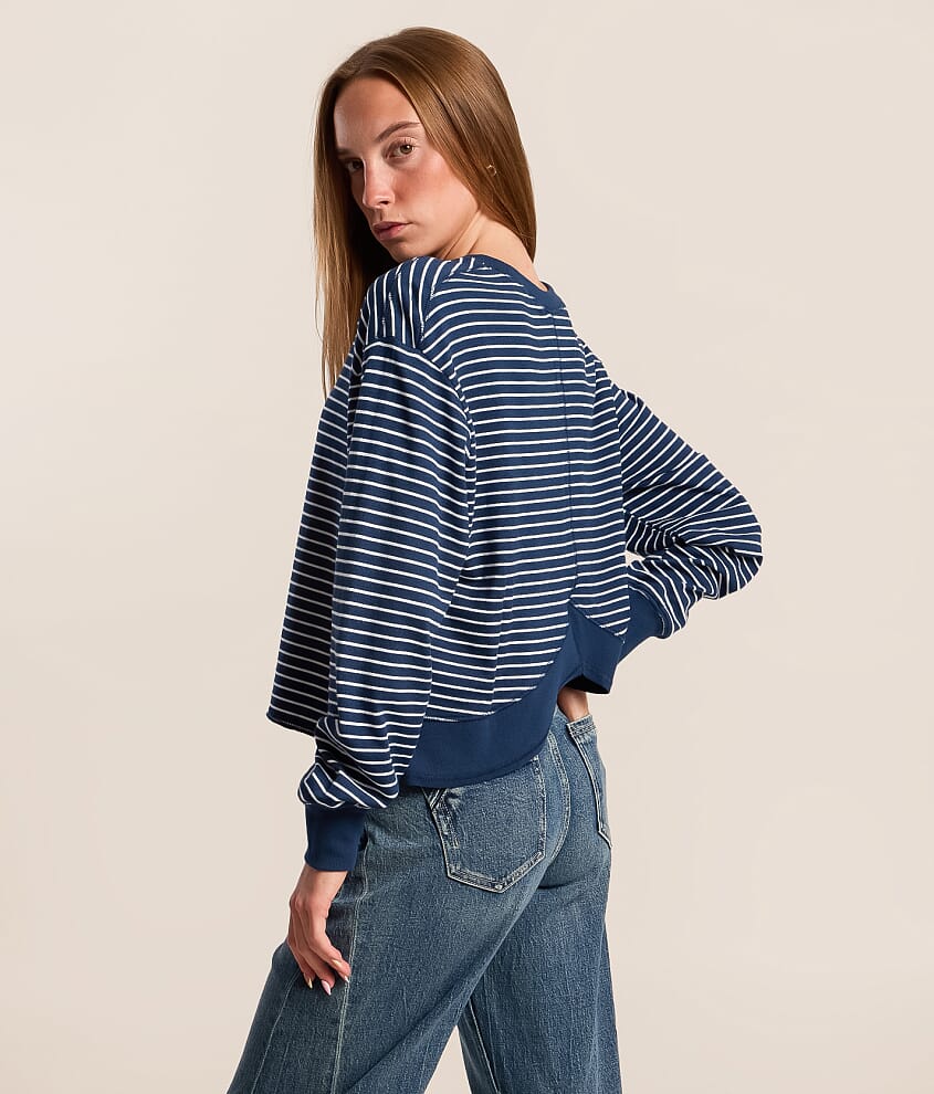 Striped Boxy Top
