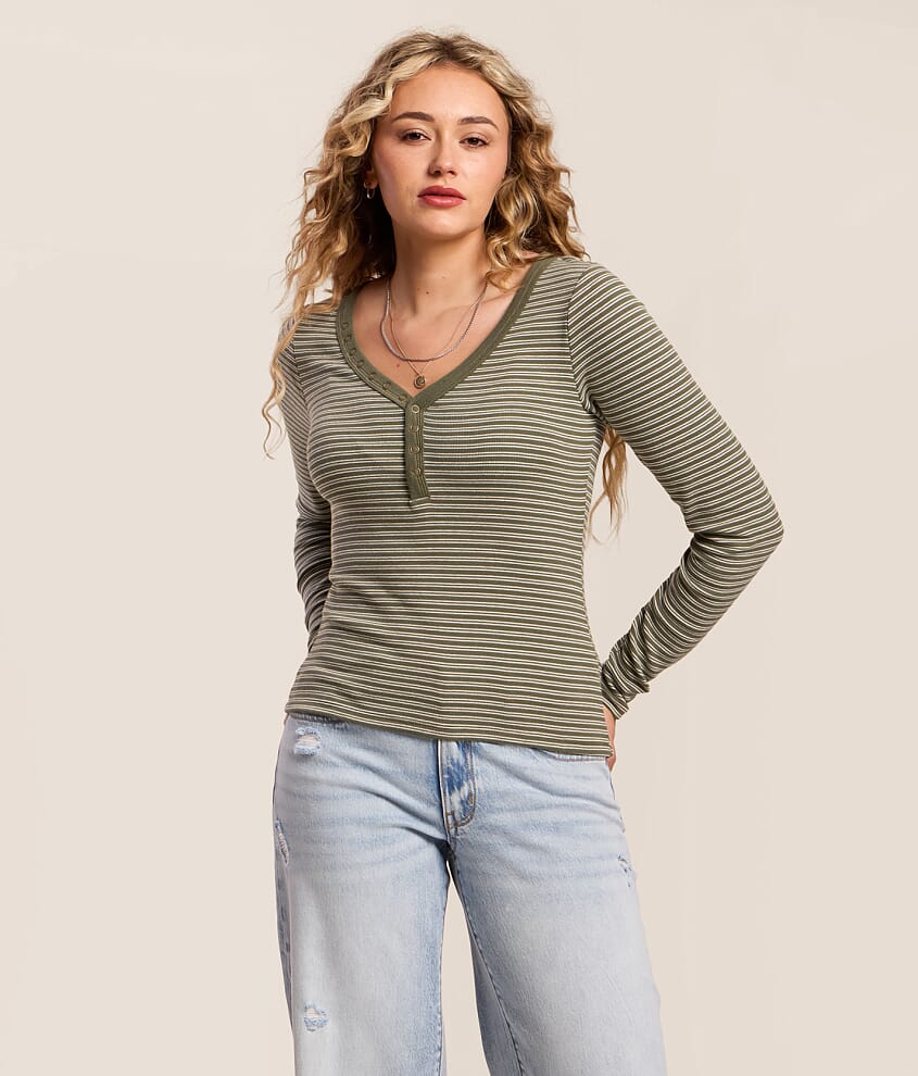 Striped Henley