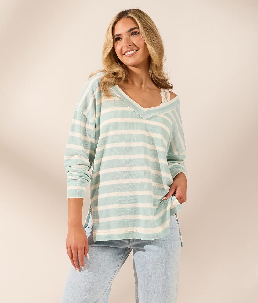 Boundless Edit - Striped Top