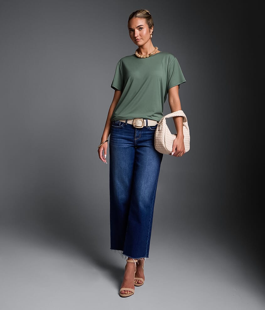 Solid Knit T-Shirt
