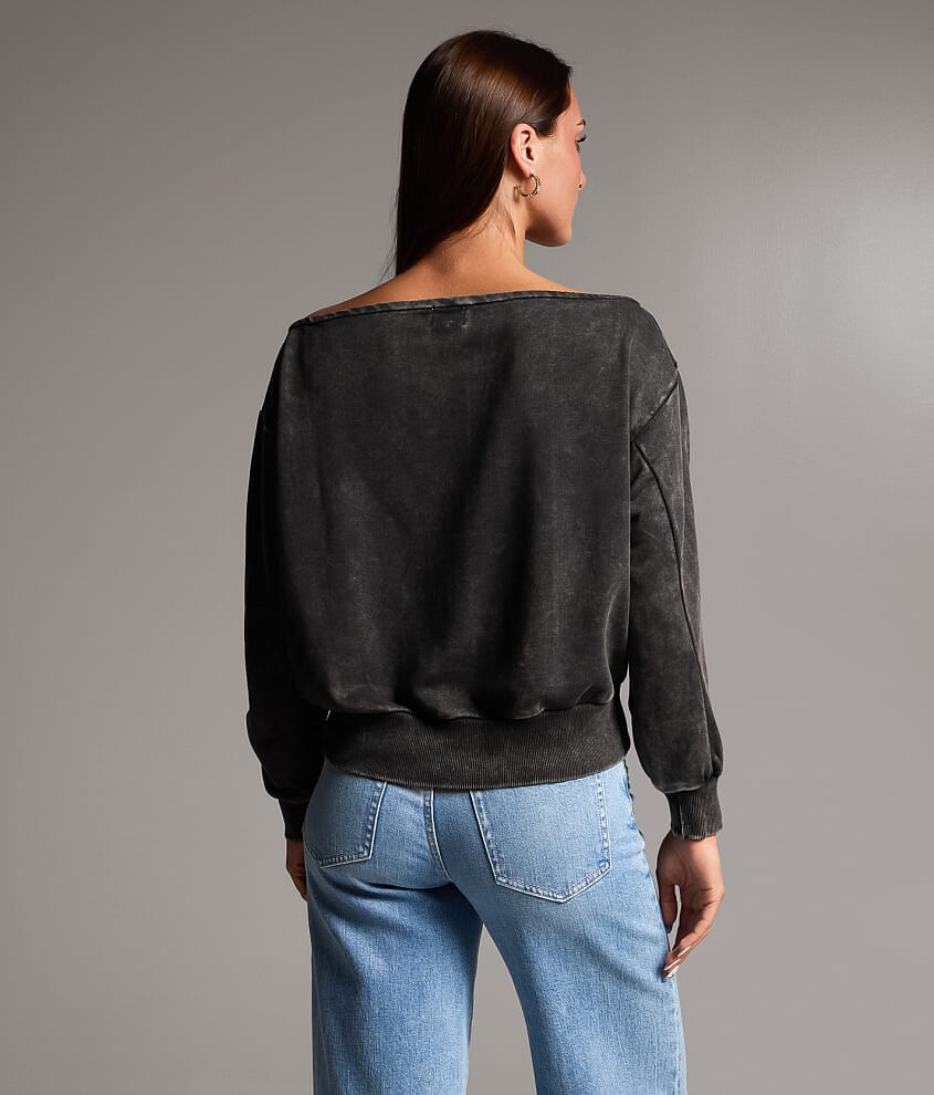 Boundless Edit - Washed Dolman Pullover