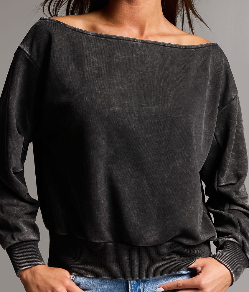 Boundless Edit - Washed Dolman Pullover