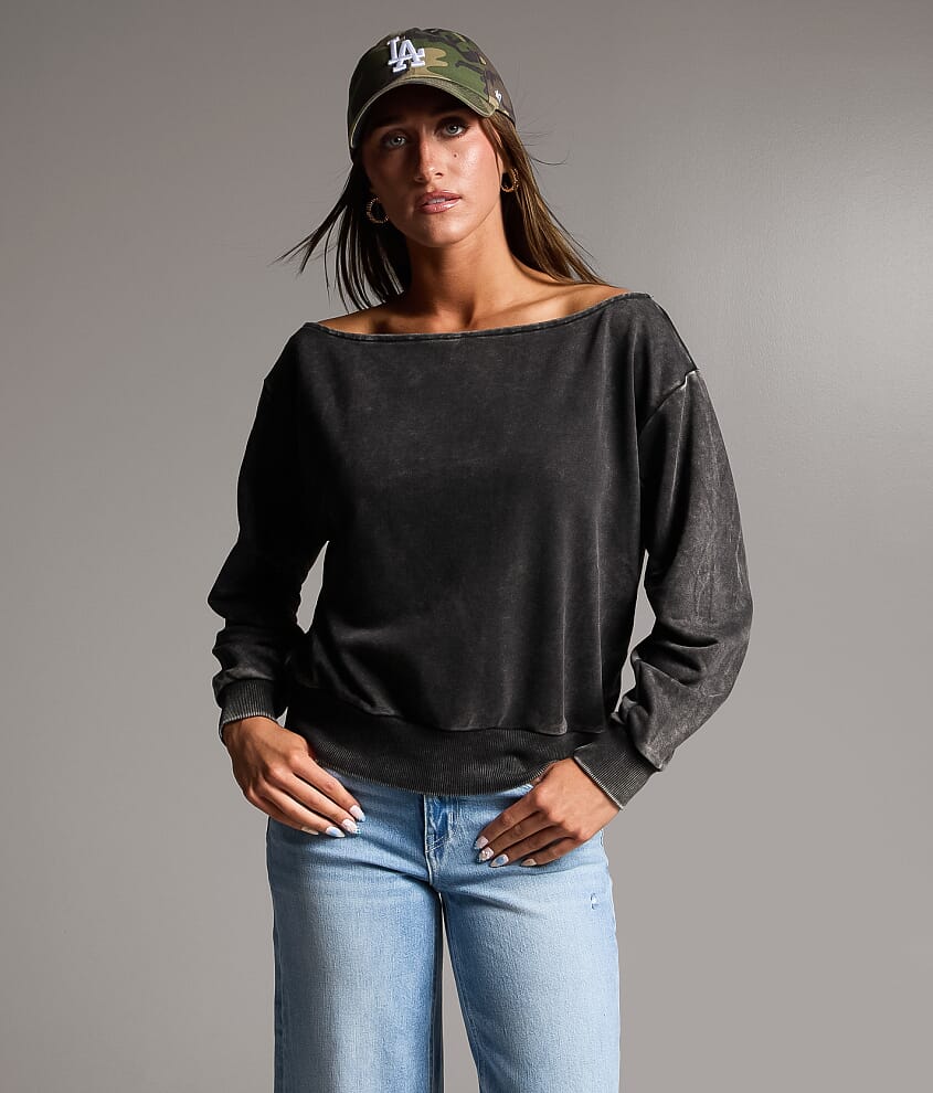 Boundless Edit - Washed Dolman Pullover