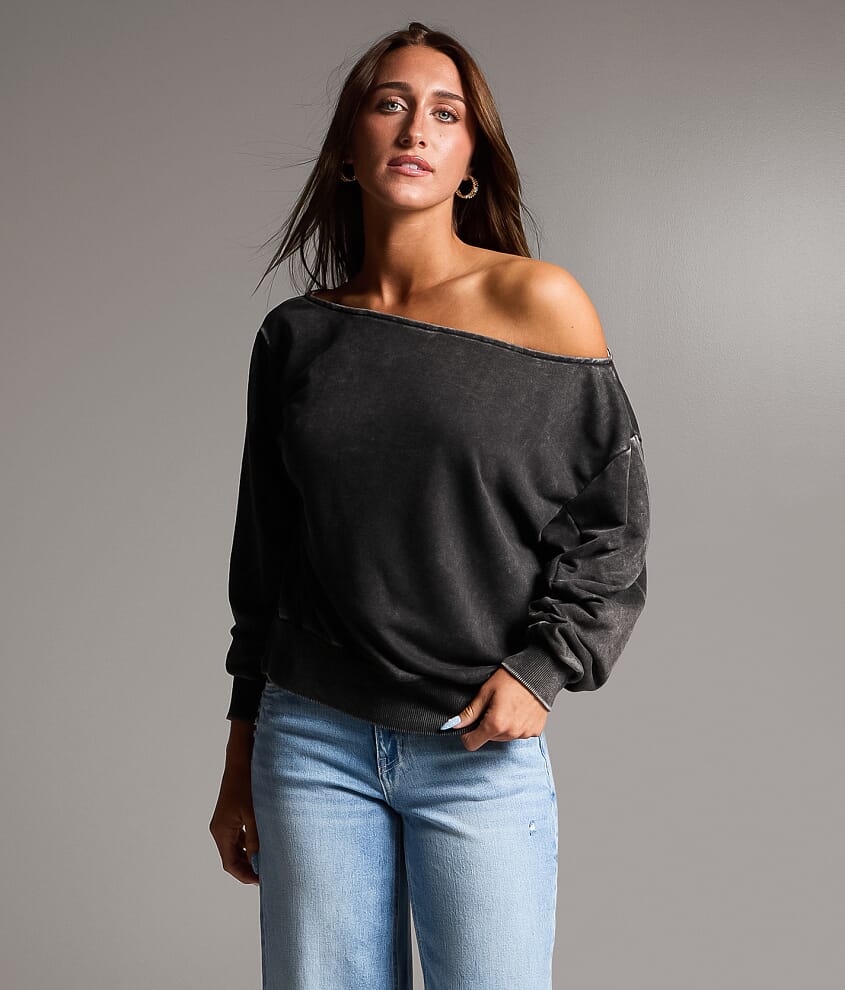 Boundless Edit - Washed Dolman Pullover