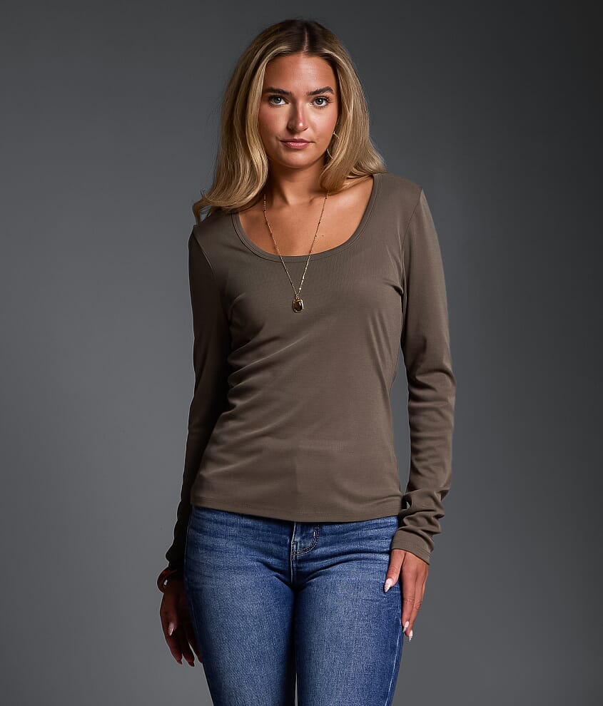 Scoop Neck Top