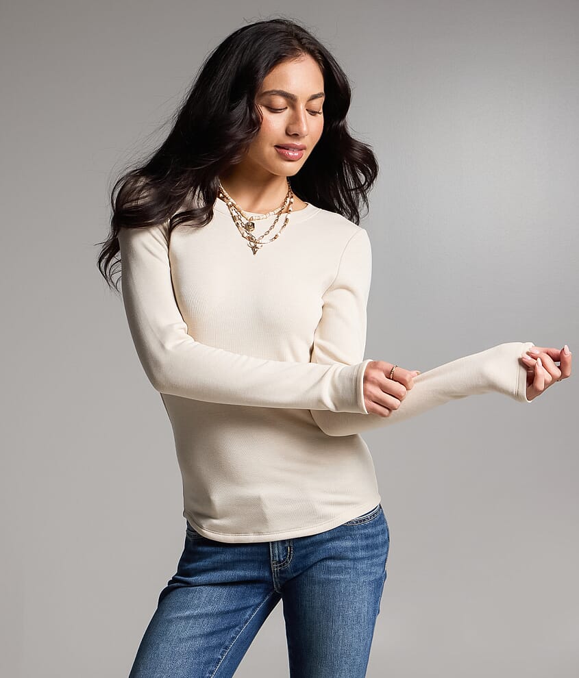 Brushed Layering Top
