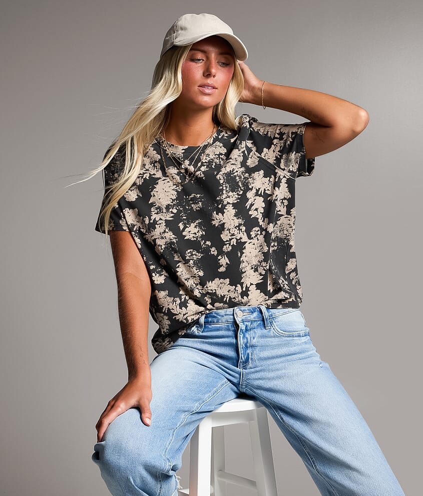 Floral Boxy T-Shirt