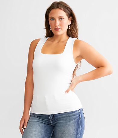 Buckle Black Shaping &amp; Smoothing Tank Top full right side view