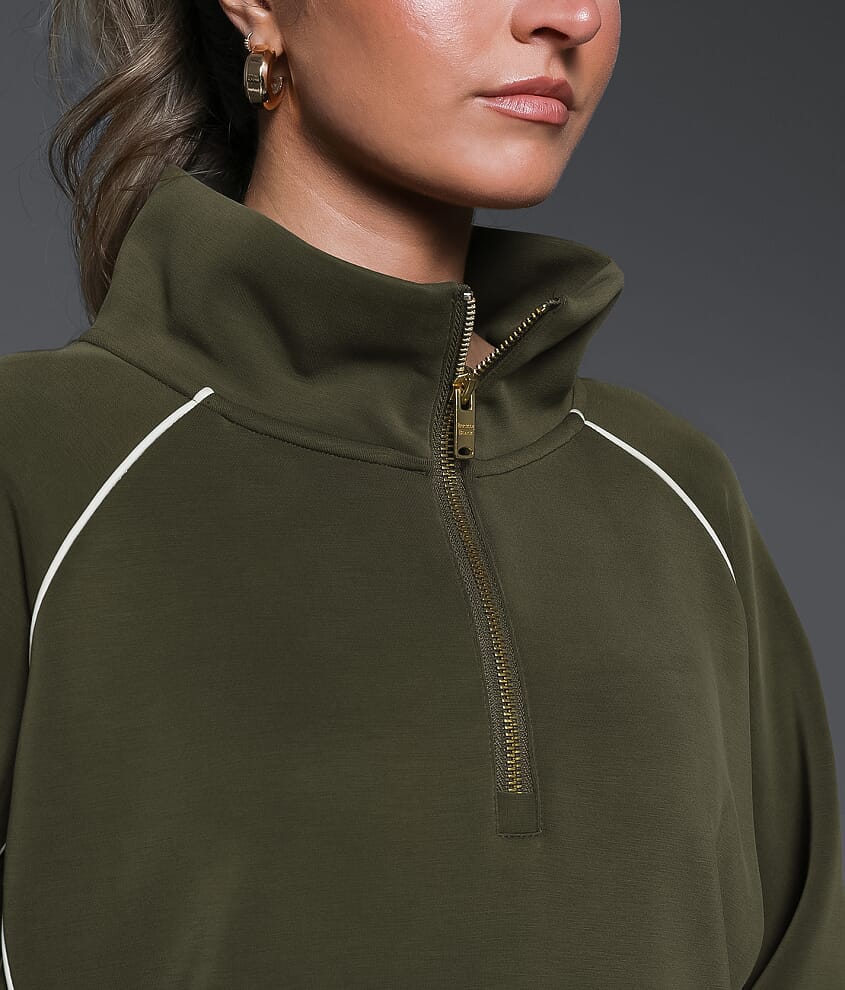 Contrast Trim Pullover