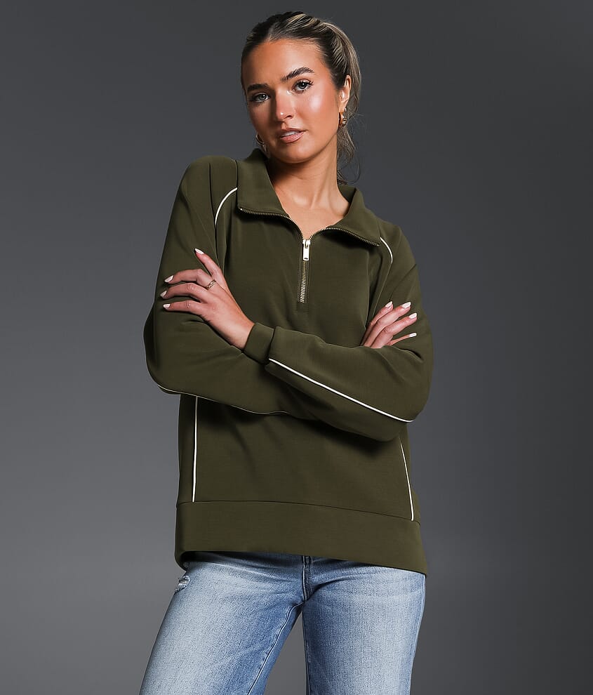 Contrast Trim Pullover - thumbnail 2