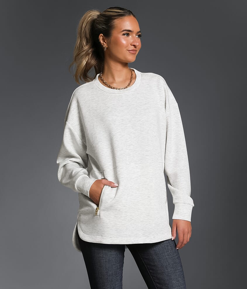 Heathered Pullover - thumbnail 2
