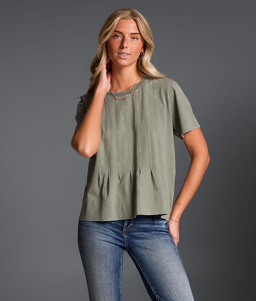 Refined Edit - Pleated Top