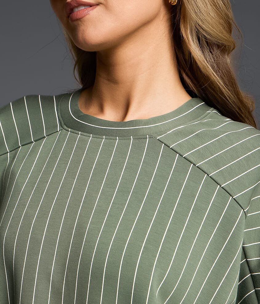 Striped Crew Neck Top
