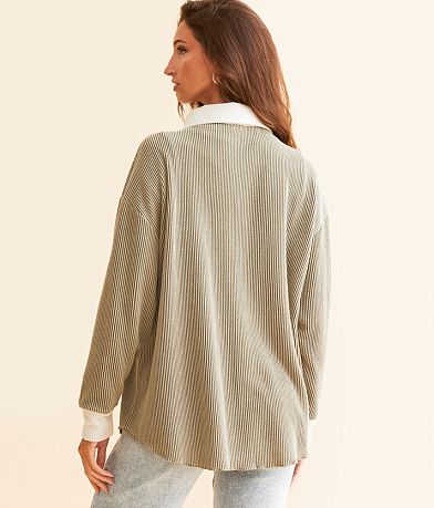 BKE Color Block Shirt BACK