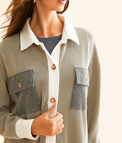 BKE Color Block Shirt MISC_DETAIL_1